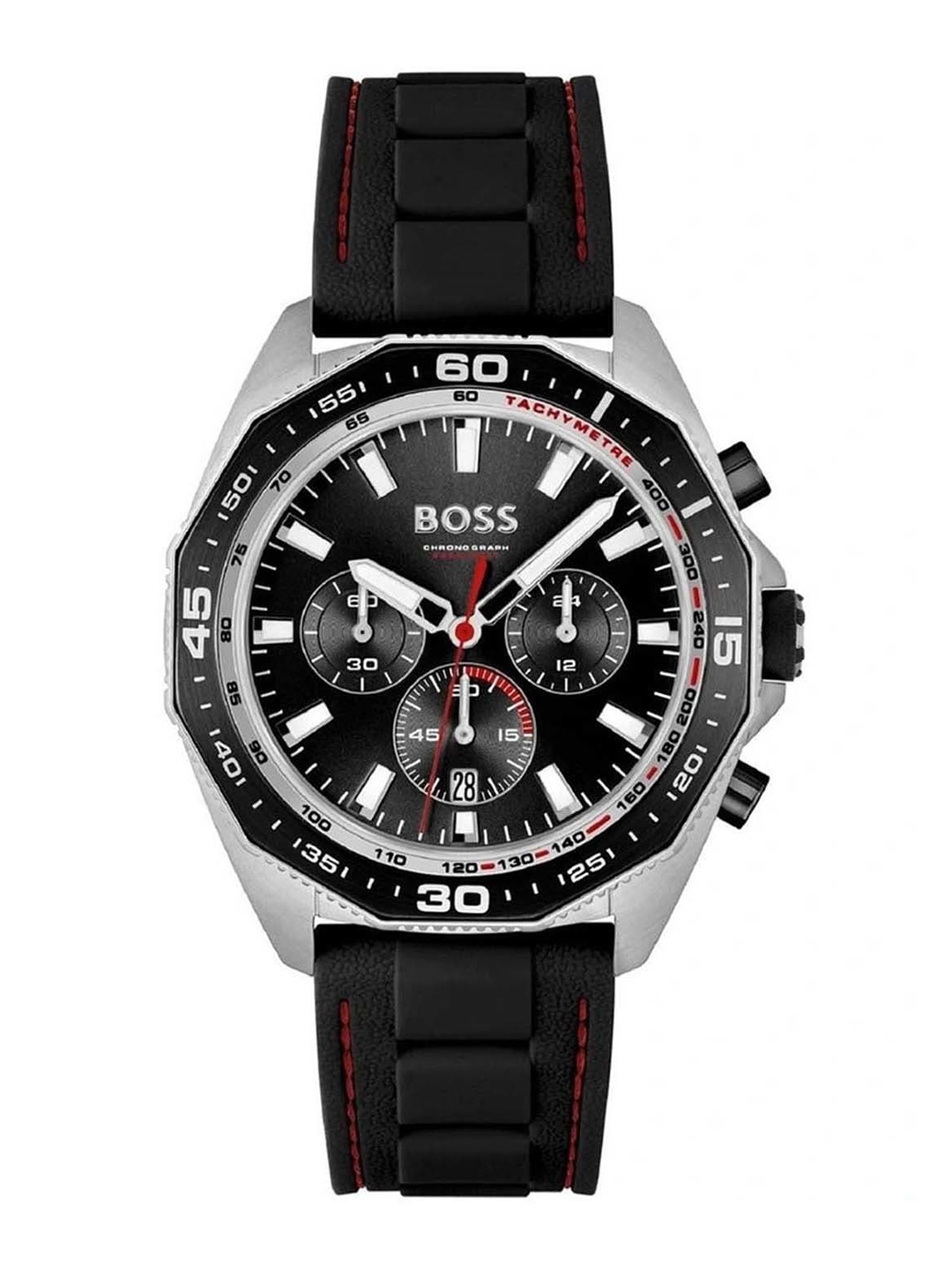 

BOSS Energy Men Brass Dial & Straps Analogue Chronograph Watch 1513969, Black