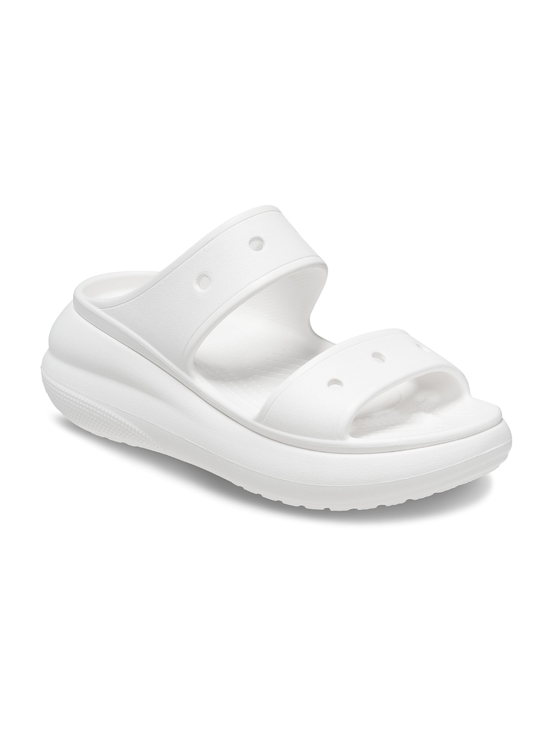 

Crocs Unisex Double Straps Slip-On Flip Flops, White