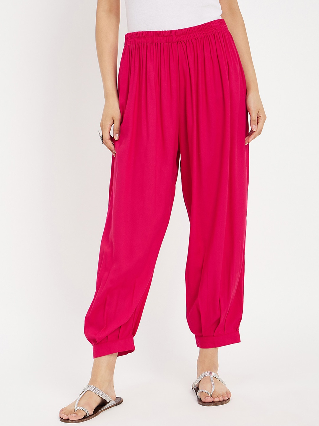 

Castle Lifestyle Loose-Fit Afghani Salwar, Pink