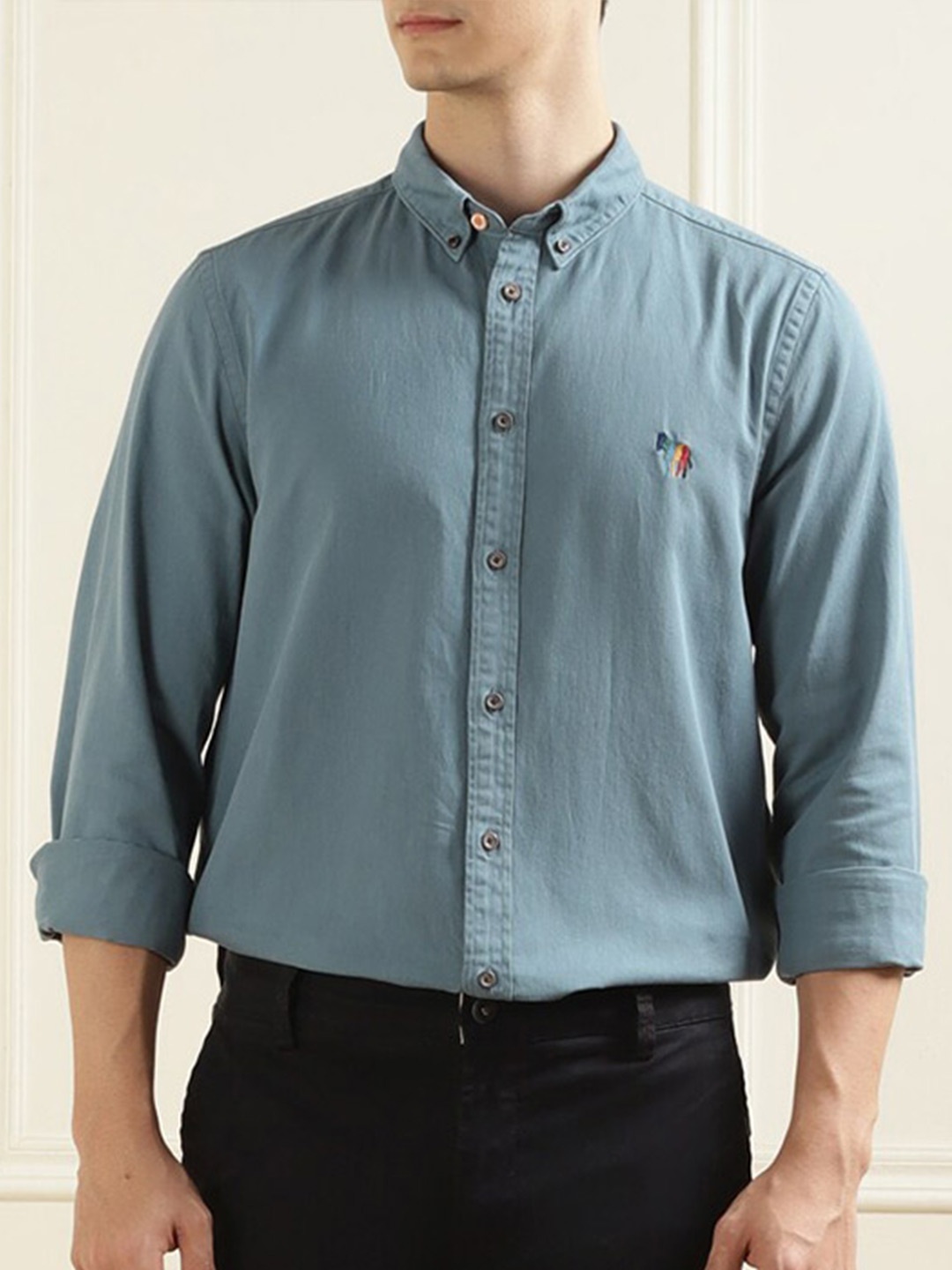 

PS By Paul Smith Slim Fit Opaque Casual Shirt, Blue
