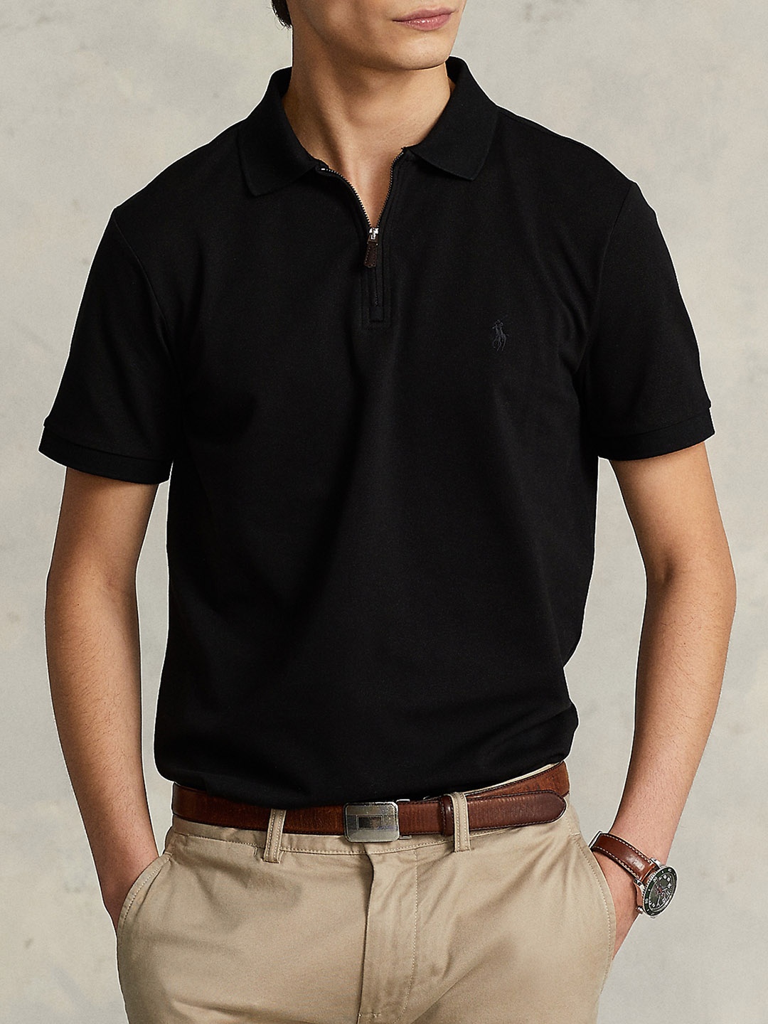 

Polo Ralph Lauren Cotton Slim-Fit T-Shirt, Black