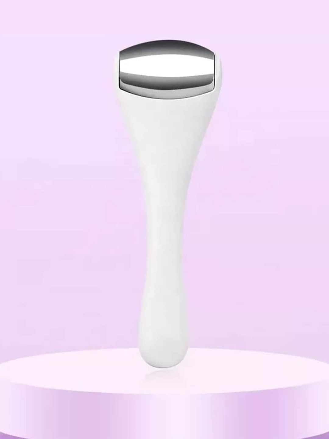 

Arzari Mini Cold Metal Eye Massager Roller, White