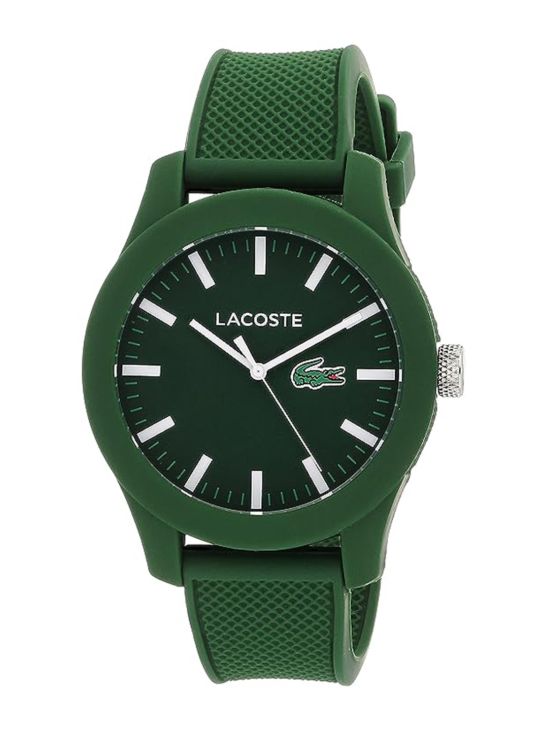 

Lacoste Men Textured Straps Analogue Watch 2010763, Green
