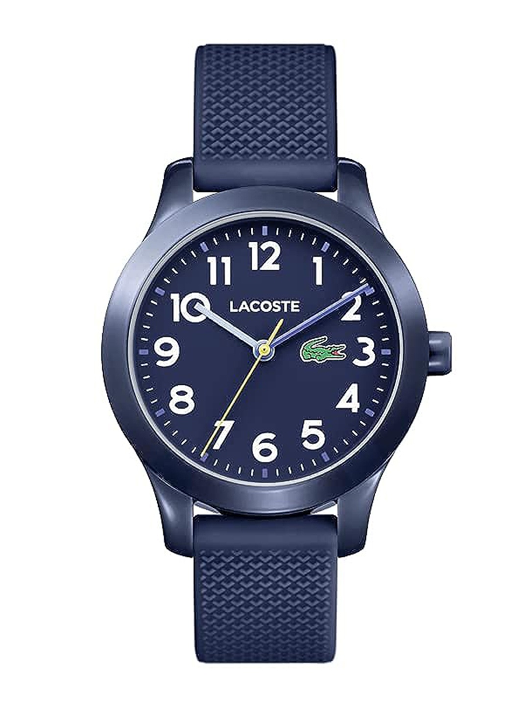 

Lacoste Kids Printed Dial And Silicon Straps Analogue Display Watch 02030002, Blue