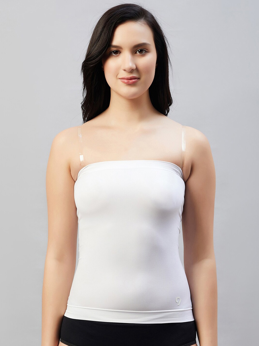 

C9 AIRWEAR Transparent Shoulder Straps Camisoles, White