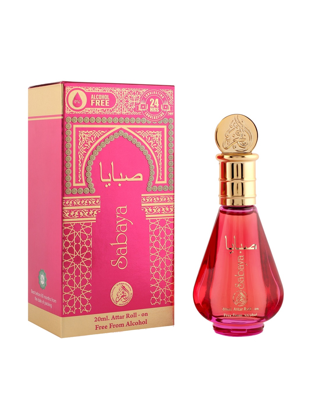 

Al-Fakhr Women Sabaya Premium Attar - 20ml, Pink