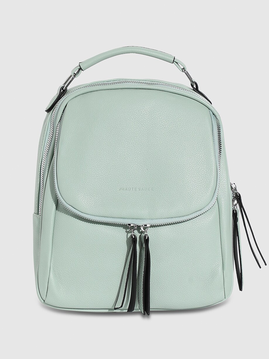 

HAUTE SAUCE by Campus Sutra Non-Padded Small Backpack, Green