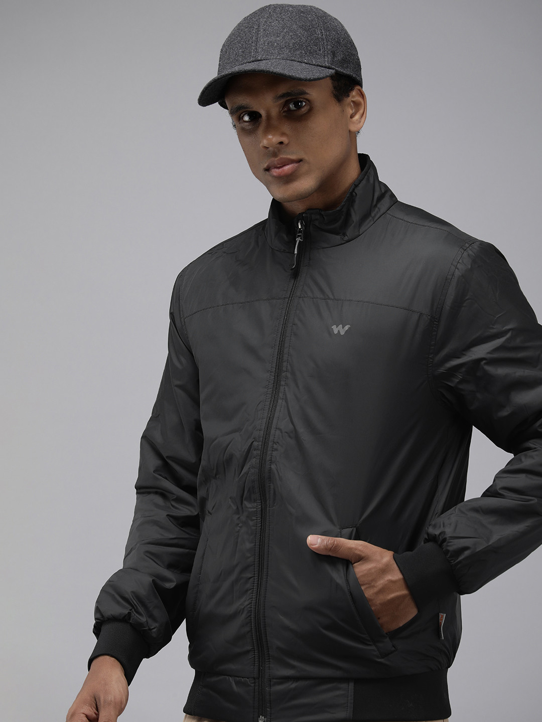 

Wildcraft Lightweight Anti Odour Trekking Padded Jacket, Black