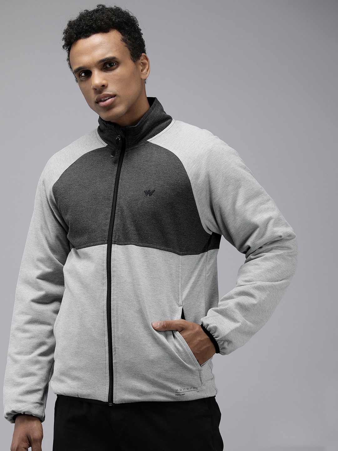 

Wildcraft Colourblocked Reversible Outdoor Tailored Jacket, Grey
