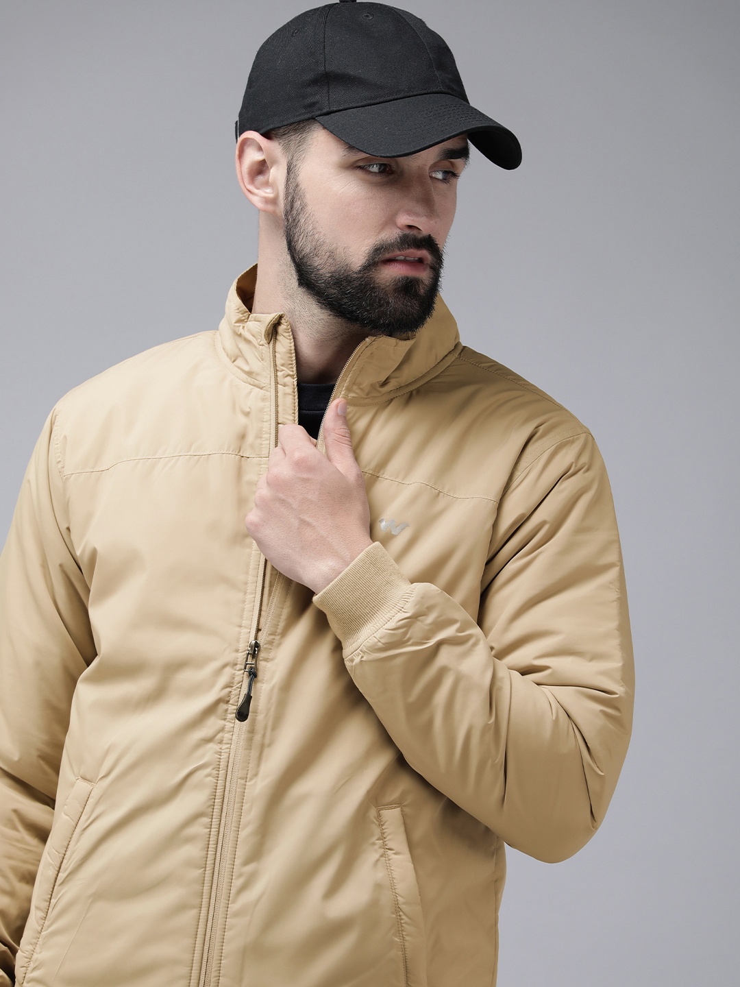 

Wildcraft Lightweight Bomber Jacket, Khaki