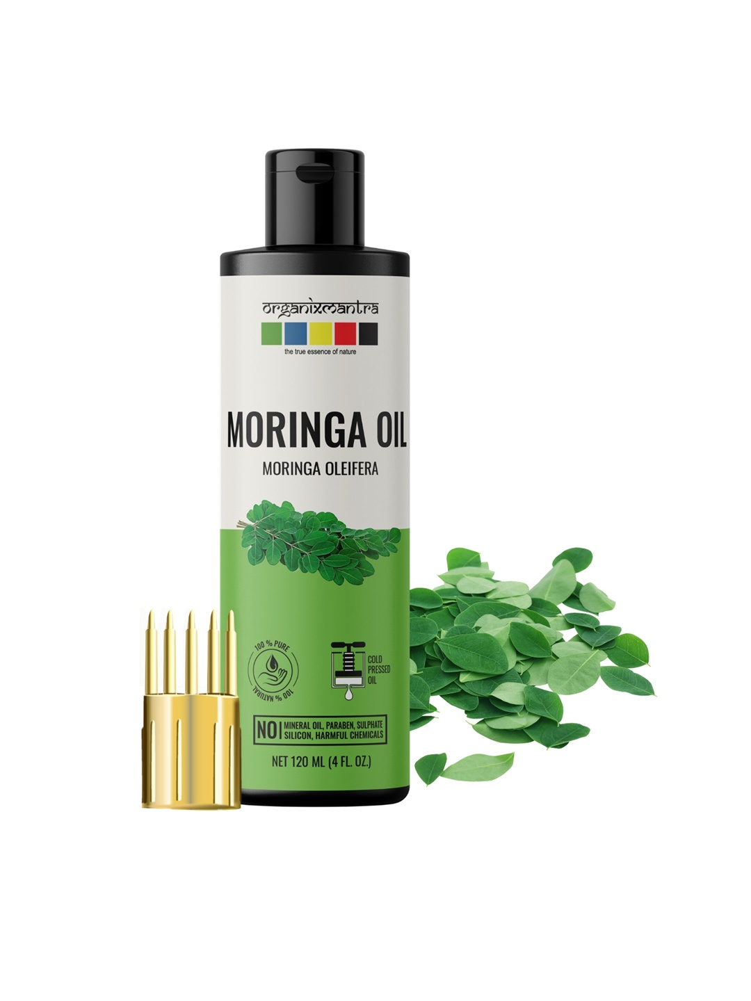 

Organix Mantra Moringa Cold Pressed Organic Hair Oil 120ml, Green