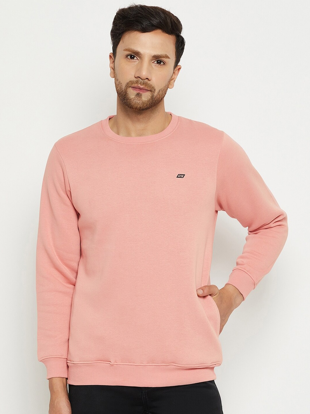 

NEVA Round Neck Sweatshirt, Peach