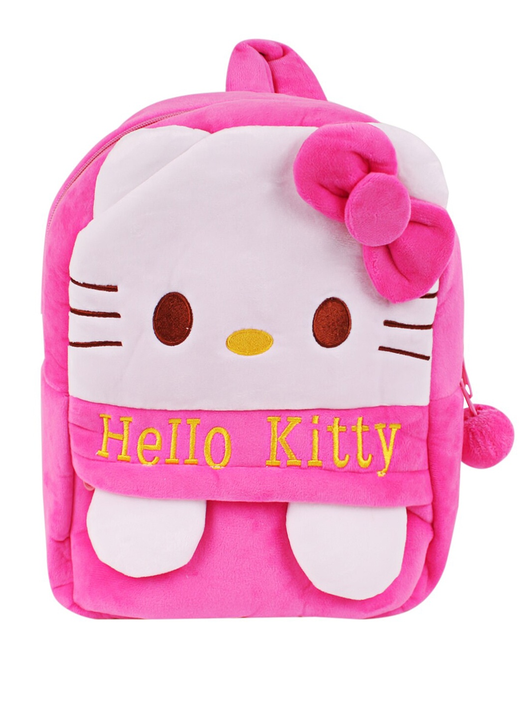 

DukieKooky Kids Hello Kitty Applique Backpack, Pink