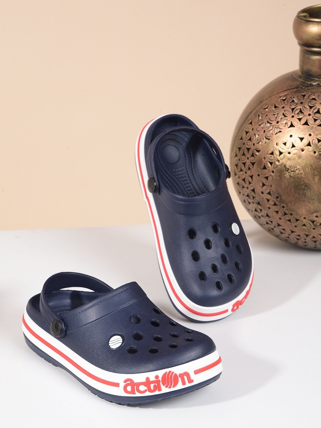 

Action Women Rubber Clogs, Navy blue