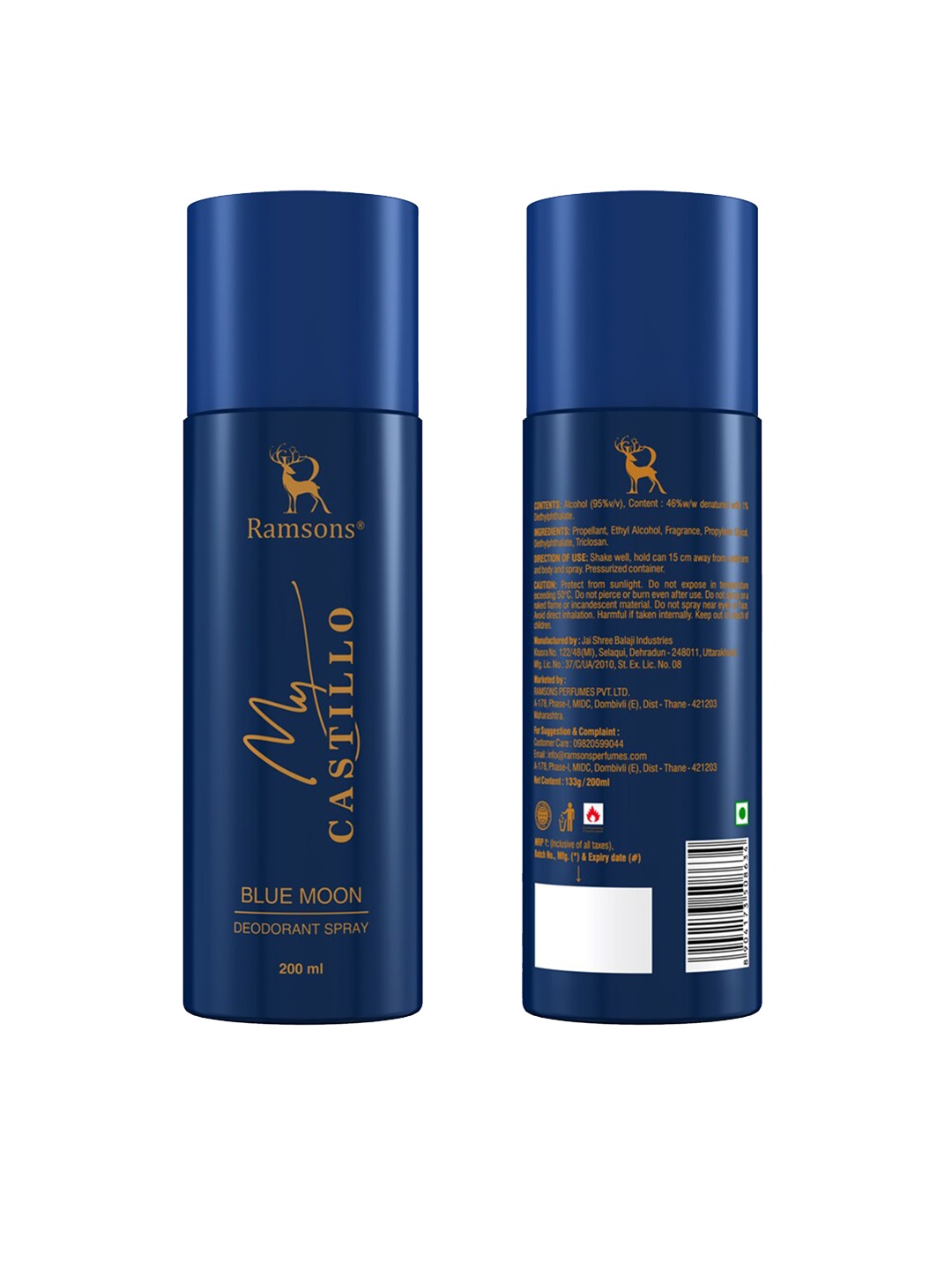 Ramsons My Castillo Blue Moon Deodorant Spray - 200 ml
