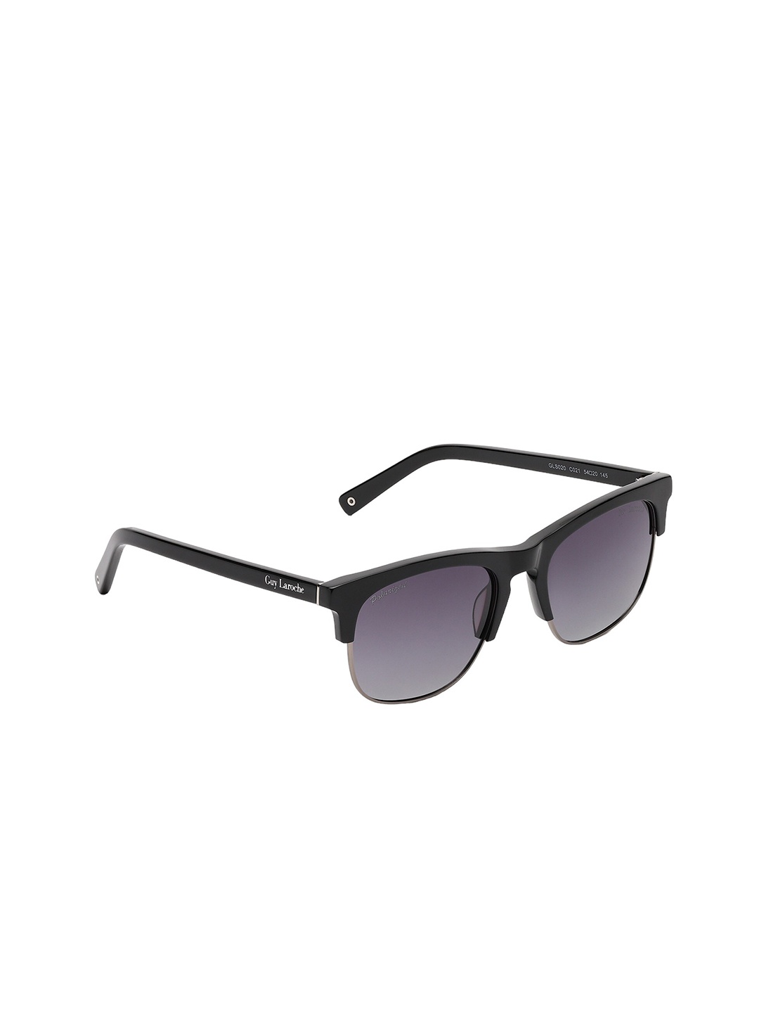 

Guy Laroche Men Browline Sunglasses With UV Protected Lens, Grey