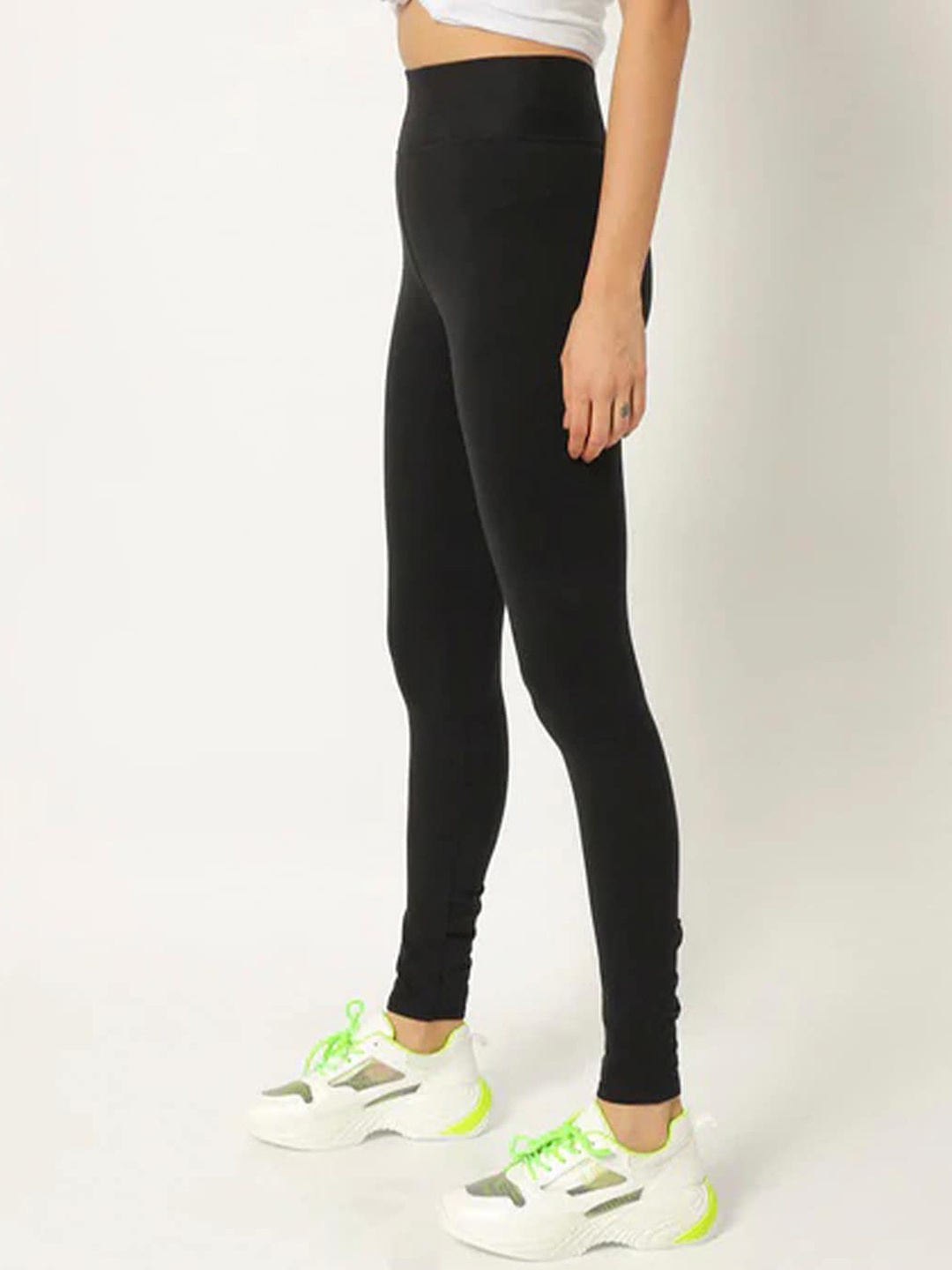 

ADORNA Women Ankle Length Active Tights, Black