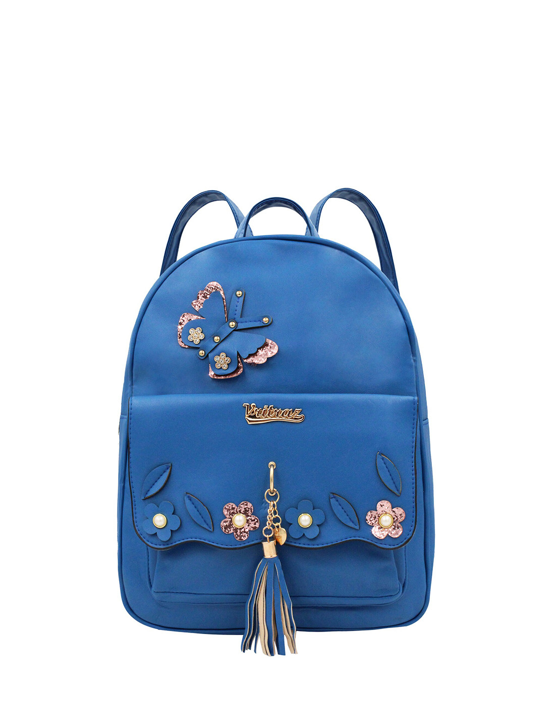 

JENNA Women Non-Padded Backpack, Blue