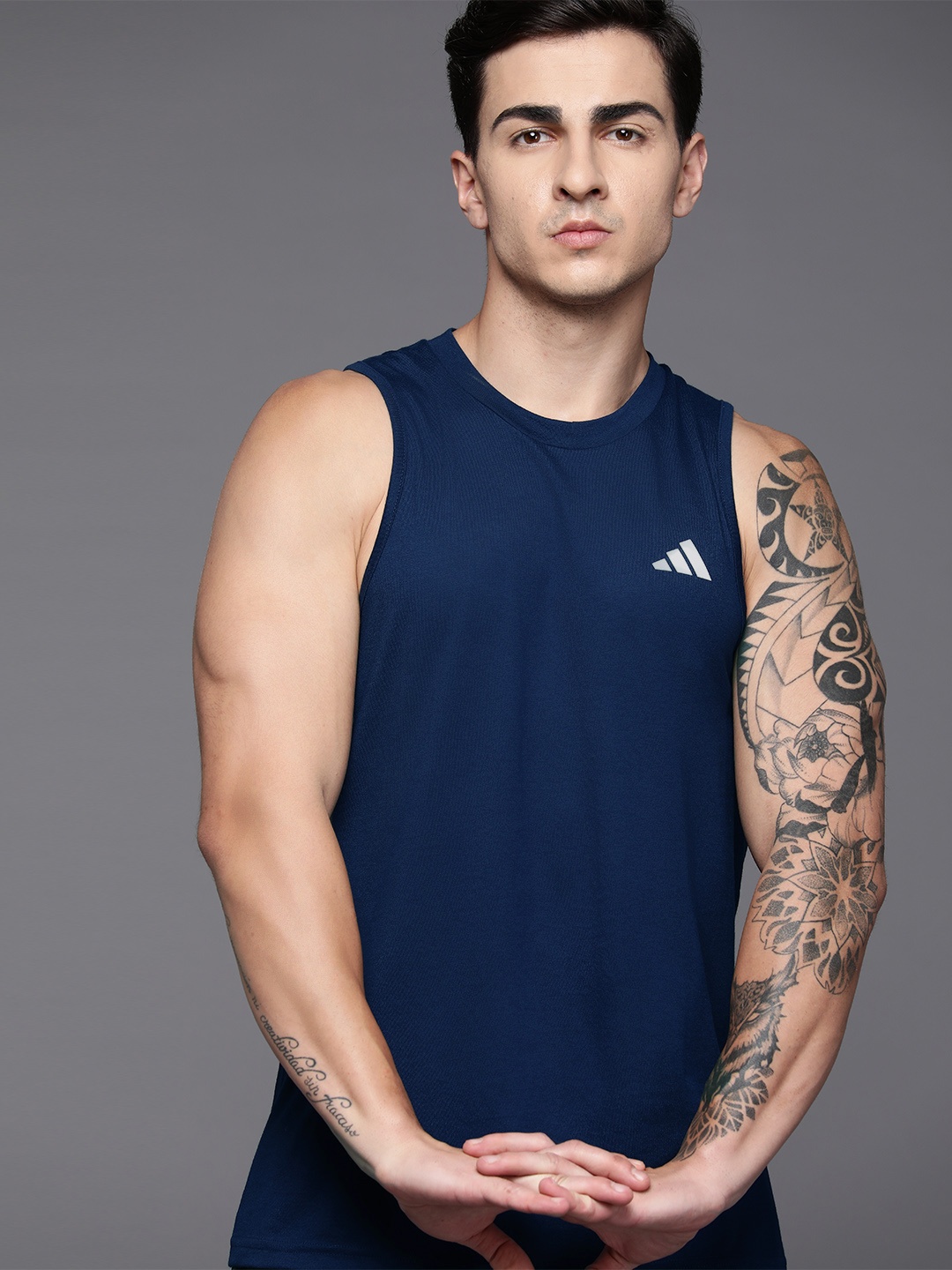 

ADIDAS Training Essential Slim Fit T-shirt, Navy blue