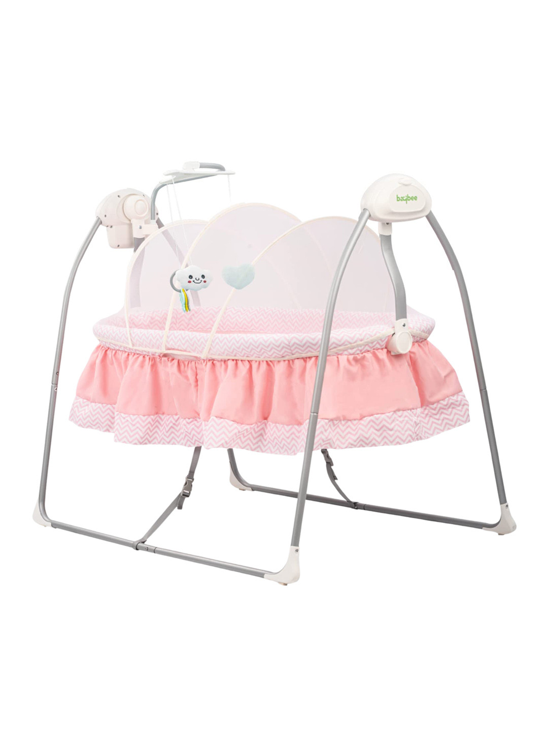 

BAYBEE Wanda Electric Swing Cradle For Baby, Pink