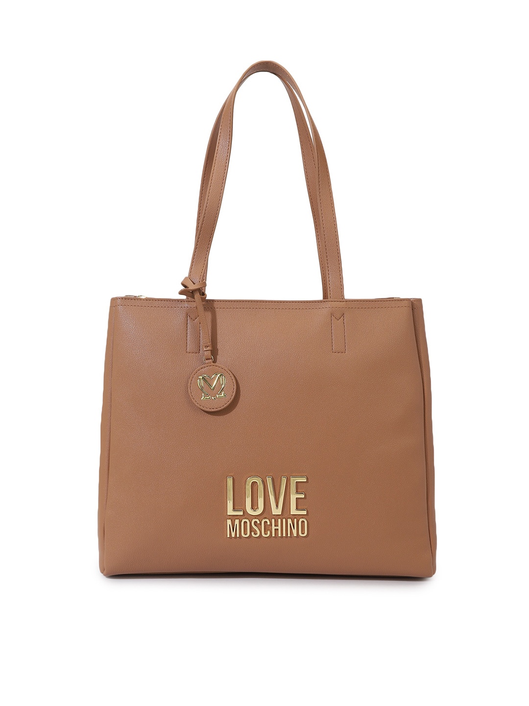 

LOVE MOSCHINO Embellished Swagger Shoulder Bag, Brown