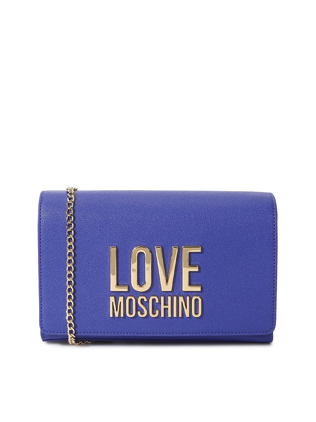 

LOVE MOSCHINO Embellished Swagger Sling Bag, Blue