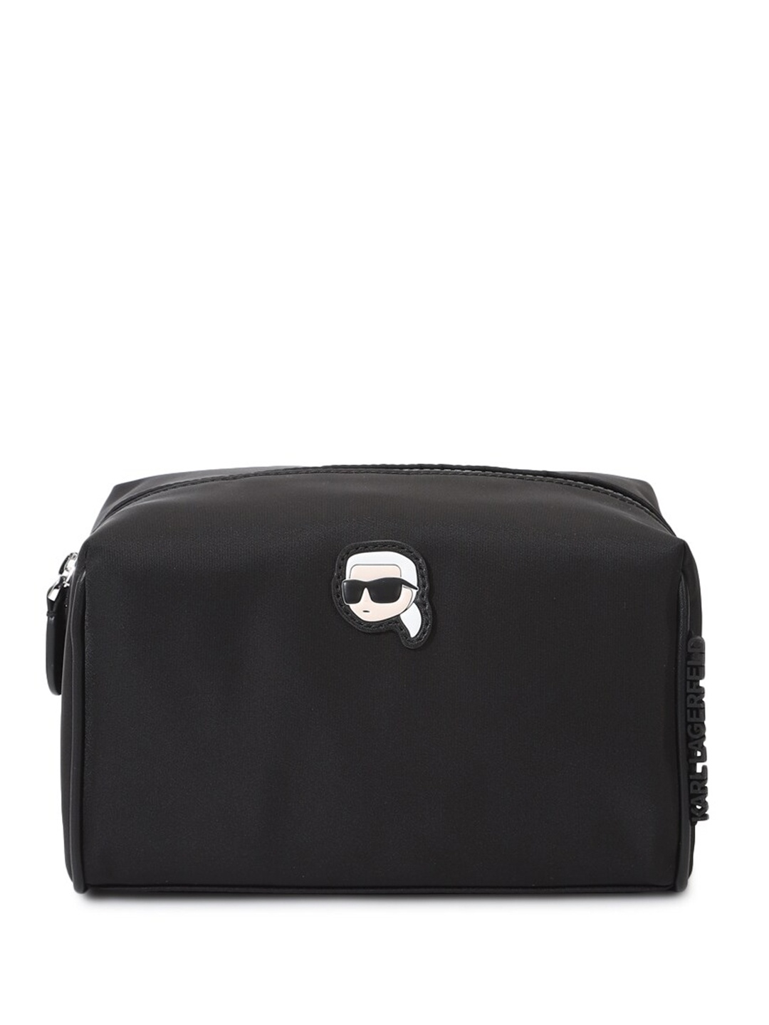 

Karl Lagerfeld Men IKONIK Artwork Vanity Bag, Black