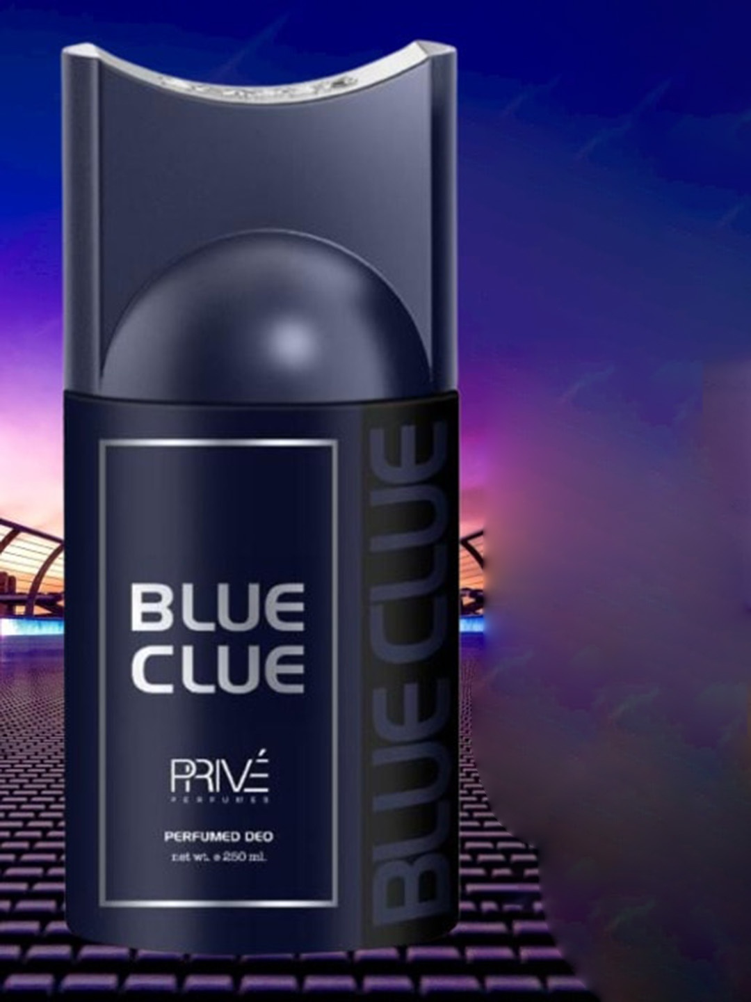 

Emper Prive Unisex Blue Clue Perfumed Spray Deordrant-250ml-350gms, Transparent