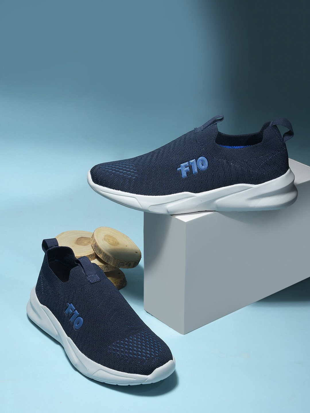 

Liberty Men Leather Running Sports Shoes, Blue