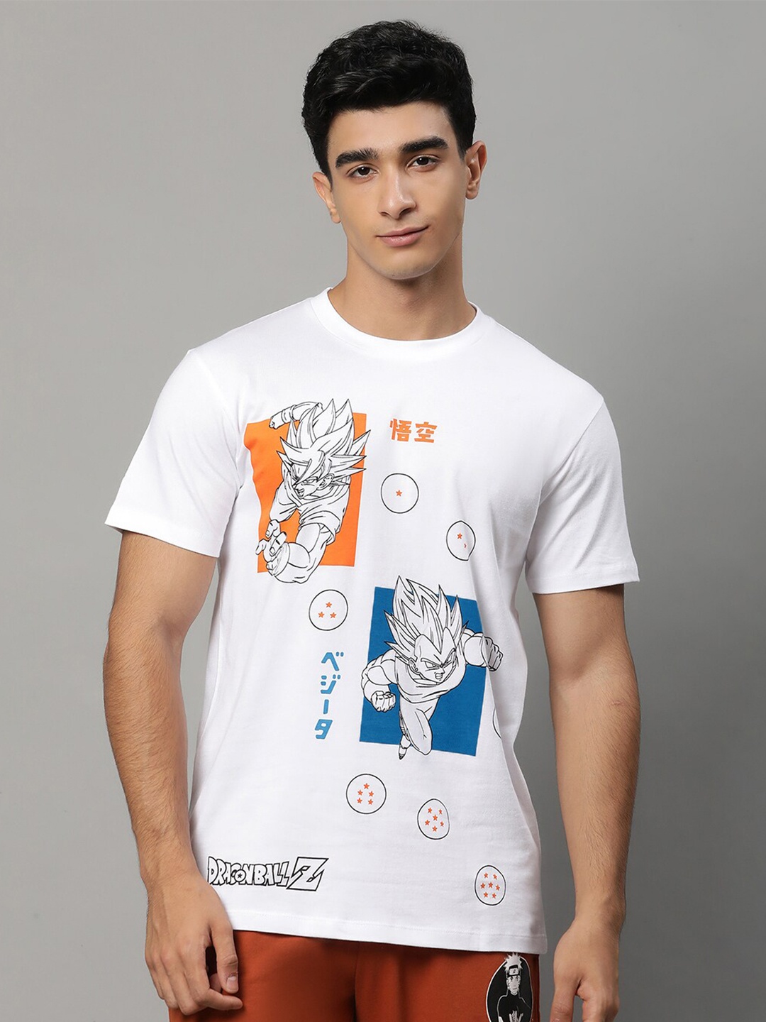 

Free Authority Dragon Ball Z Printed Pure Cotton T-Shirt, White