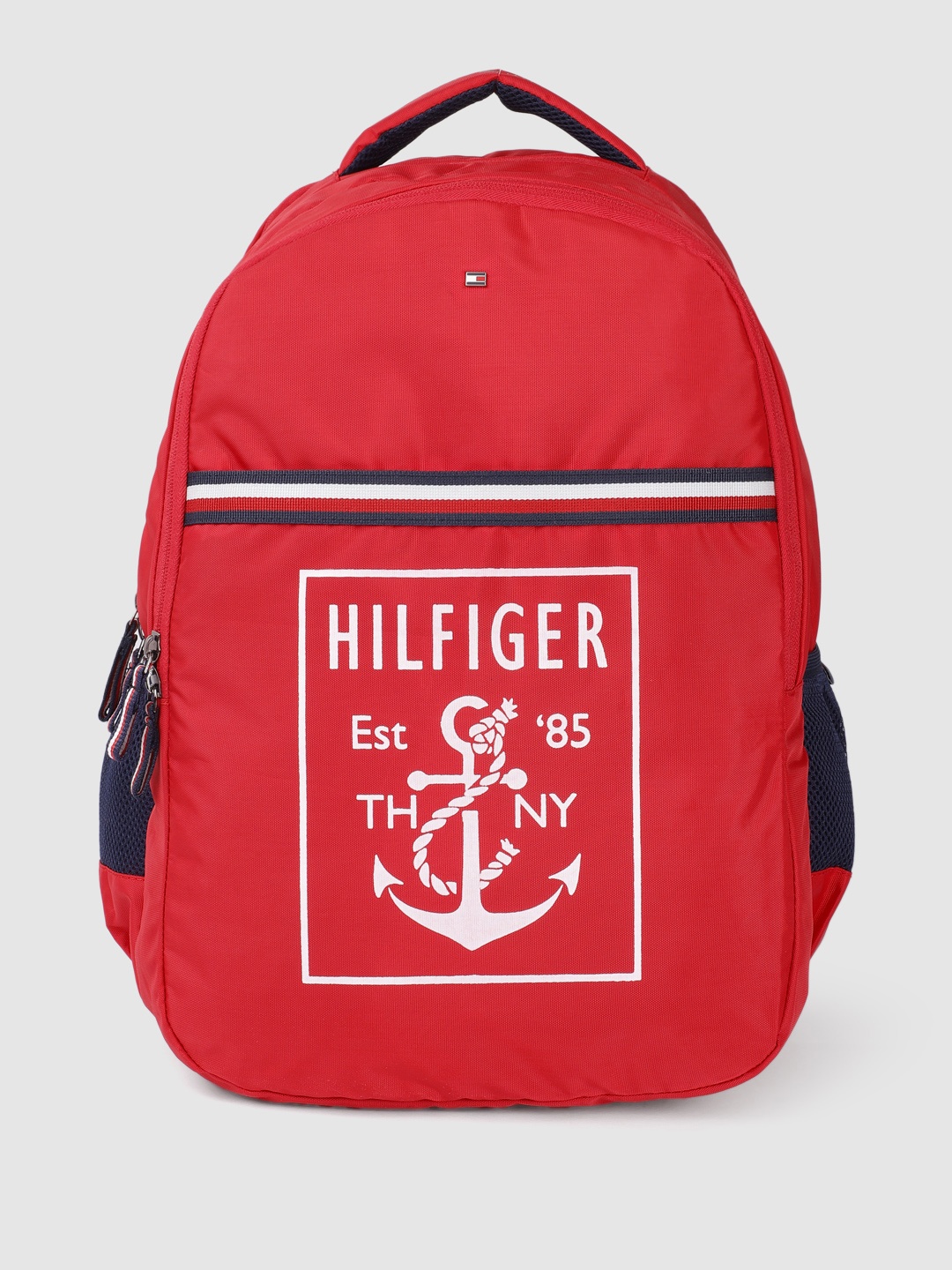 

Tommy Hilfiger Unisex Graphic Backpack, Red