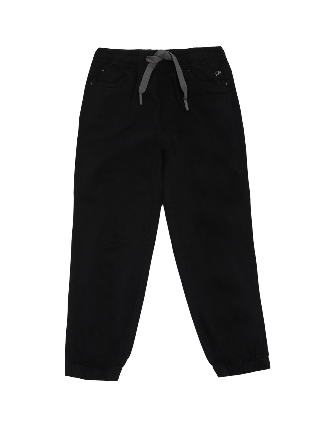 

Peter England Boys Pure Cotton Regular Fit Joggers, Black
