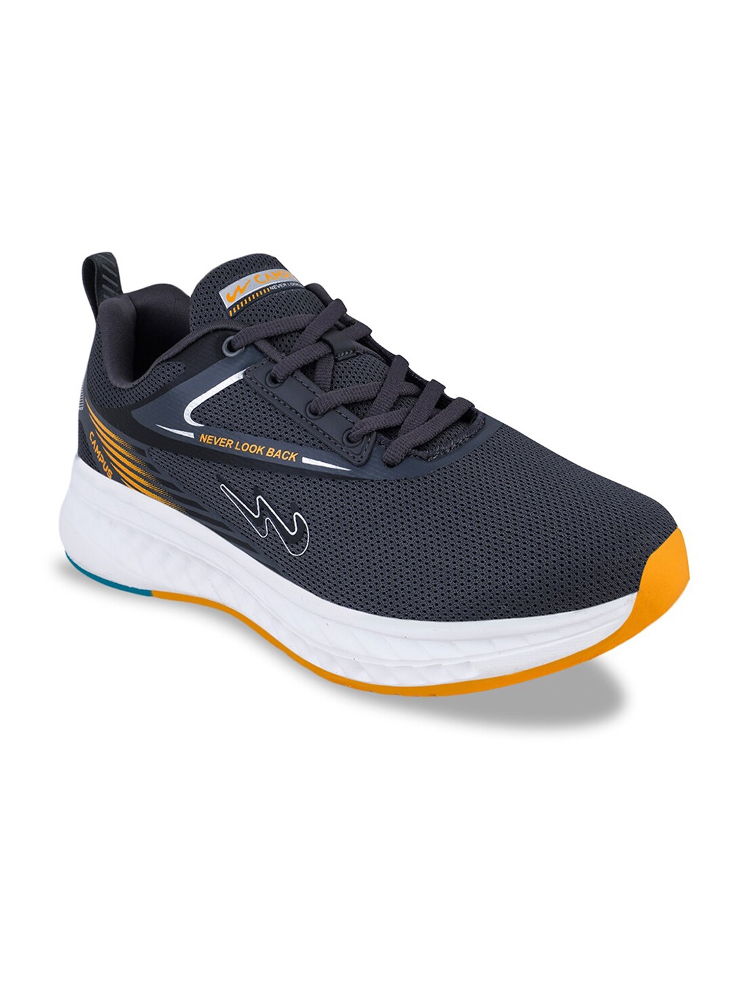 

Campus Men Mesh Lace-Ups Running Shoes, Grey