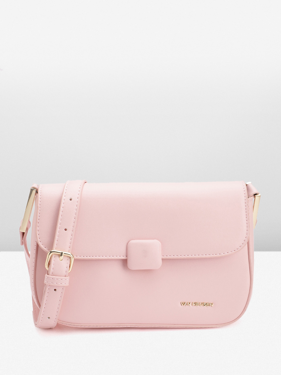 

Van Heusen Structured Sling Bag, Pink