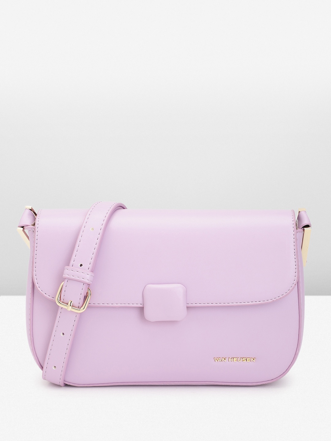 

Van Heusen Solid Sling Bag, Lavender