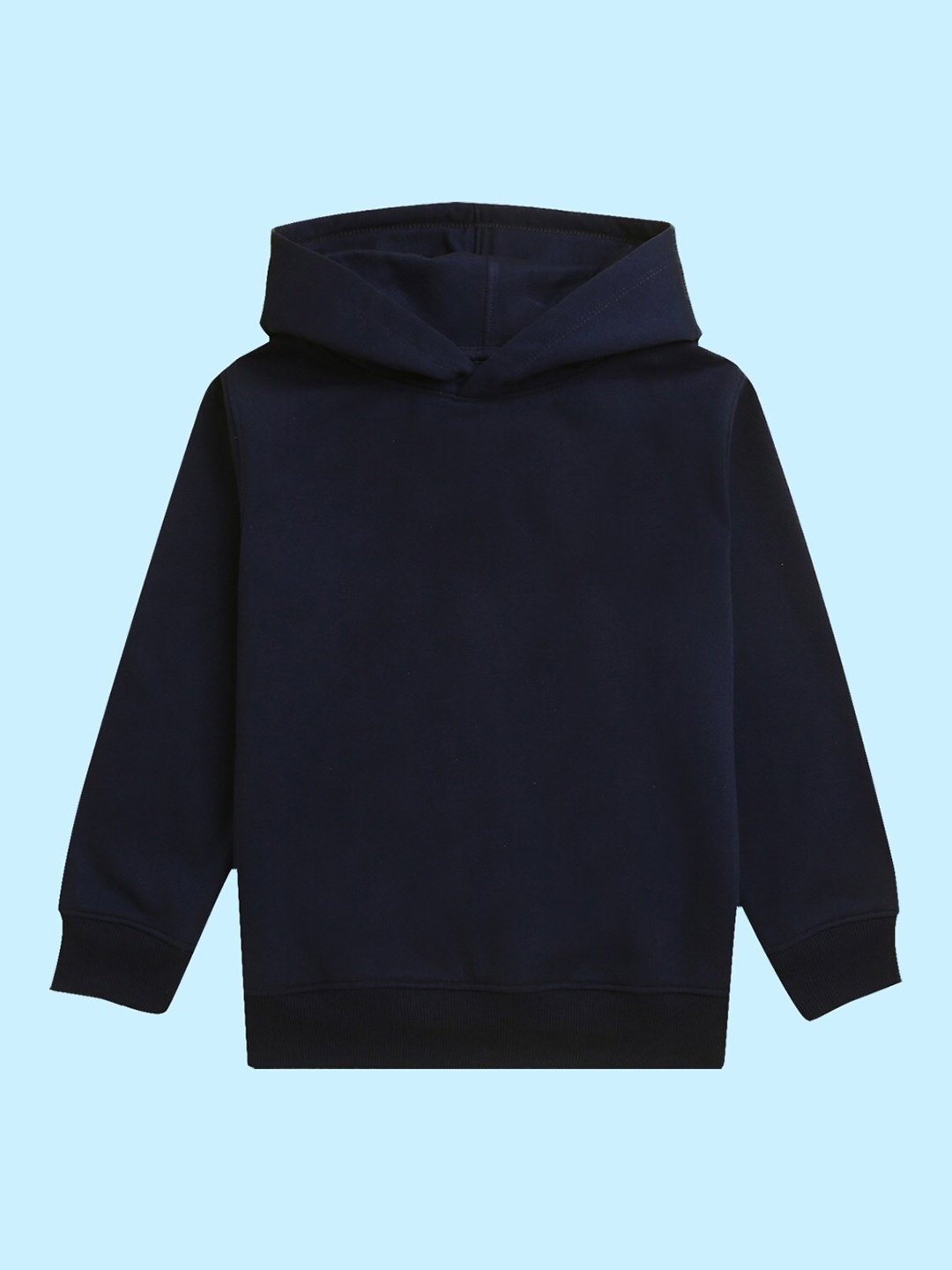 

NUSYL Kids Graphic Printed Hooded Sweatshirt, Blue
