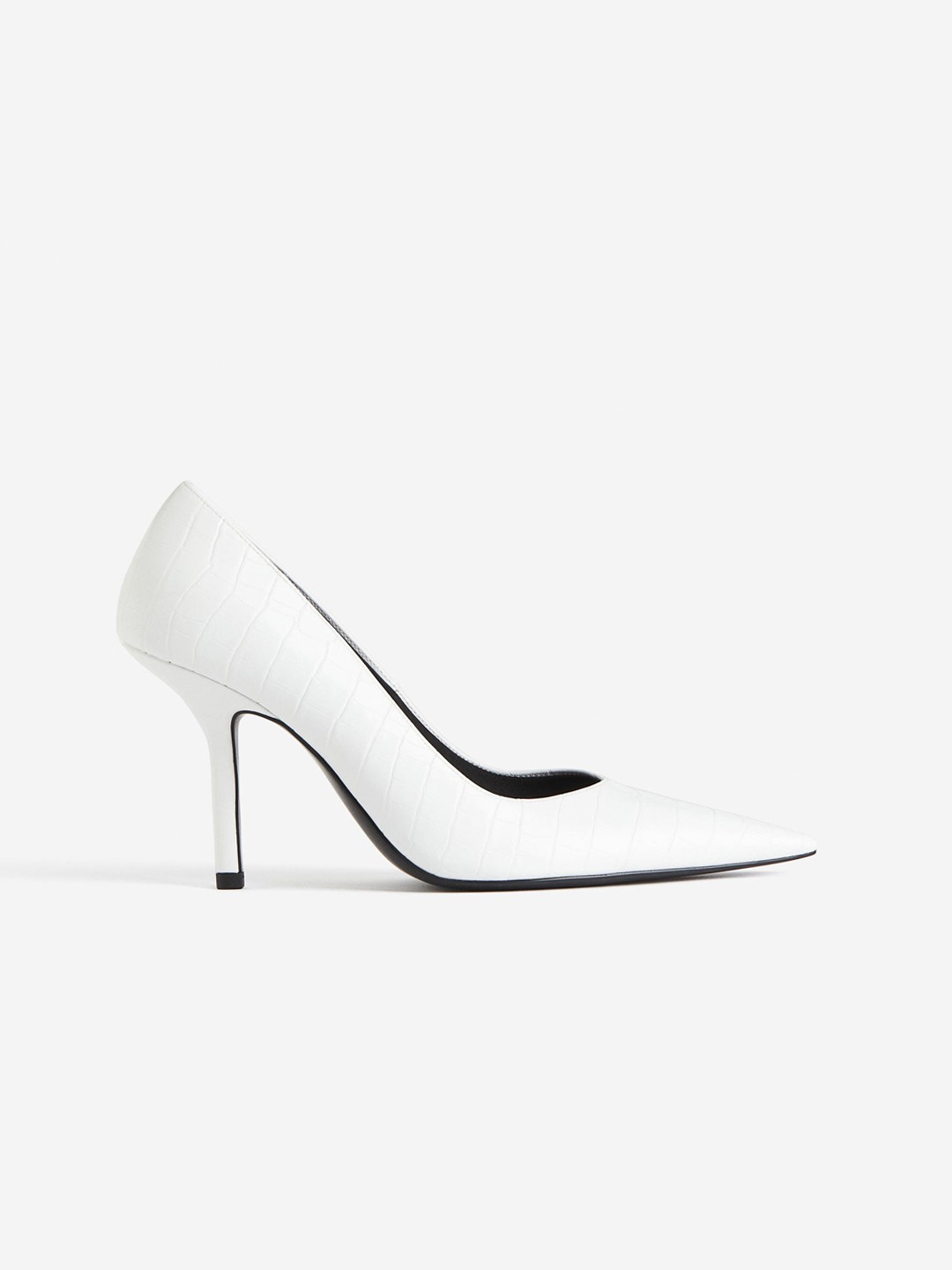 

H&M Women Court Shoes, White