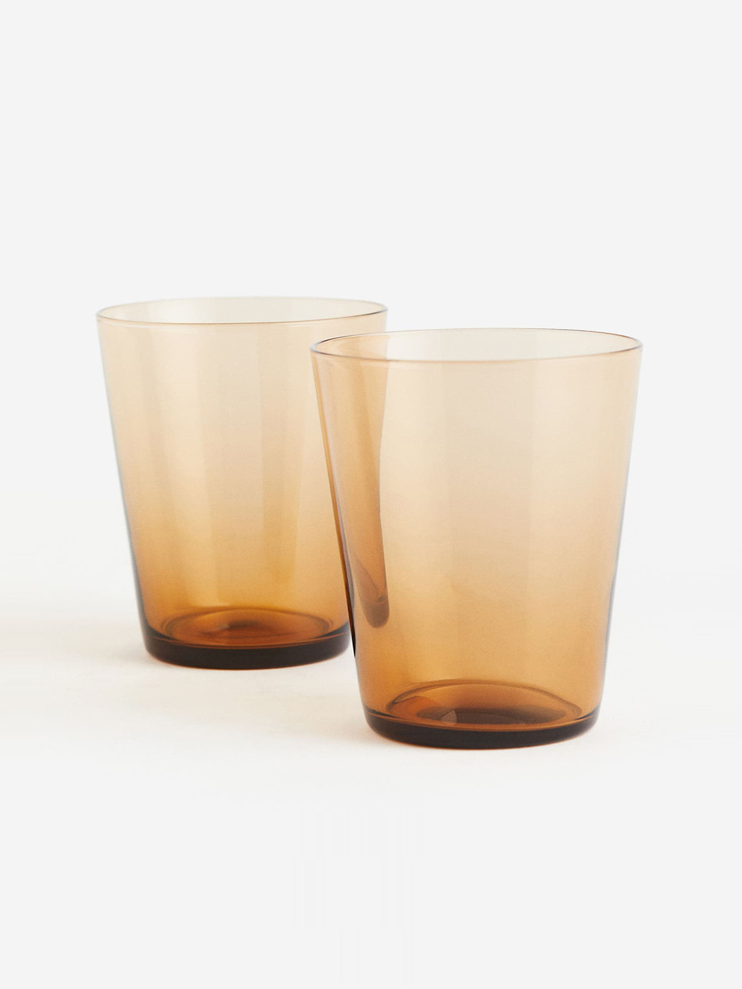 

H&M Yellow 2-Pack Stackable Drinking Glass