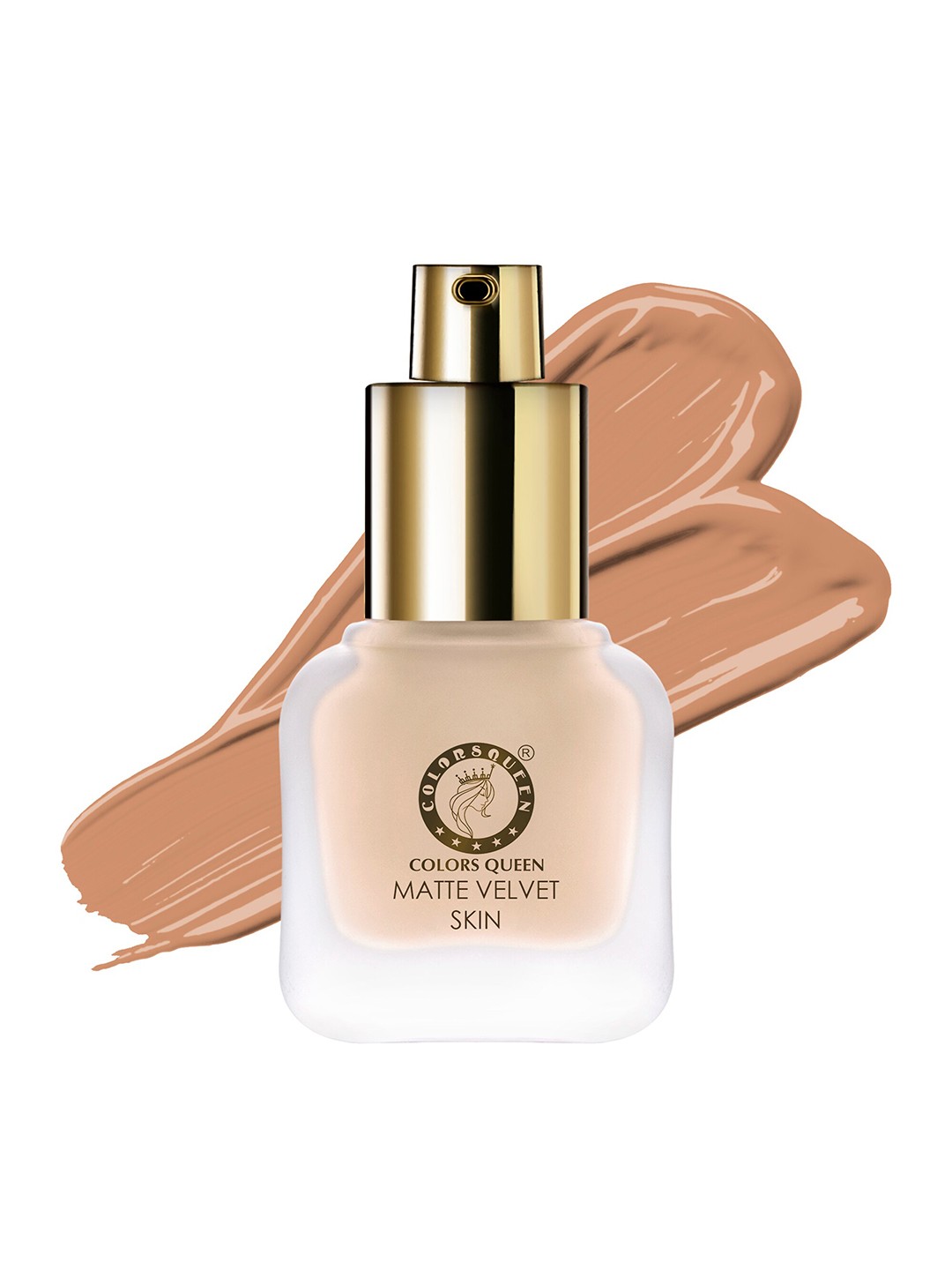 

Colors Queen Matte Velvet Real Base Foundation - 35ml -Natural Shell, Transparent