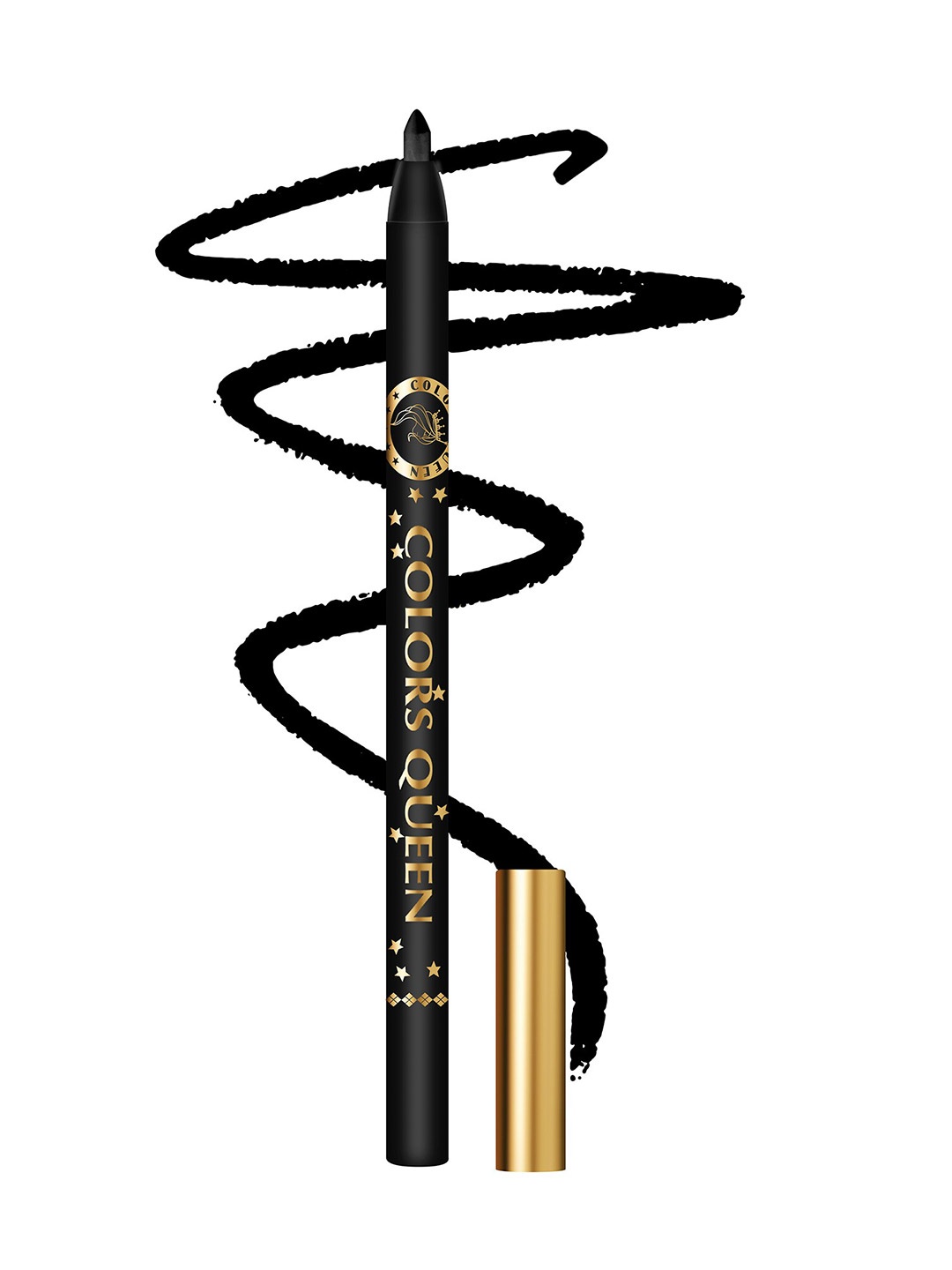 

Colors Queen High Intensity Waterproof & Long Lasting Kajal - 6g - Black 01