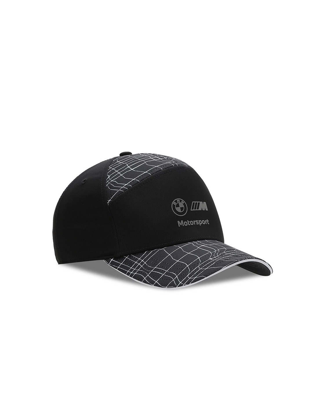 

PUMA Motorsport Unisex Abstract Printed Baseball Cap, Black