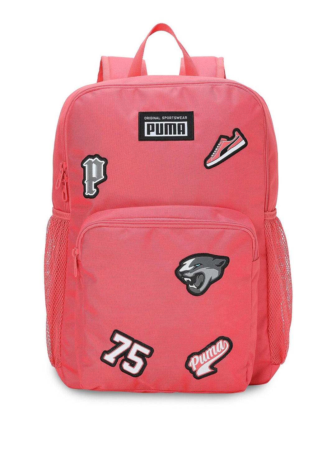 

Puma Patch Printed Backpack, Pink