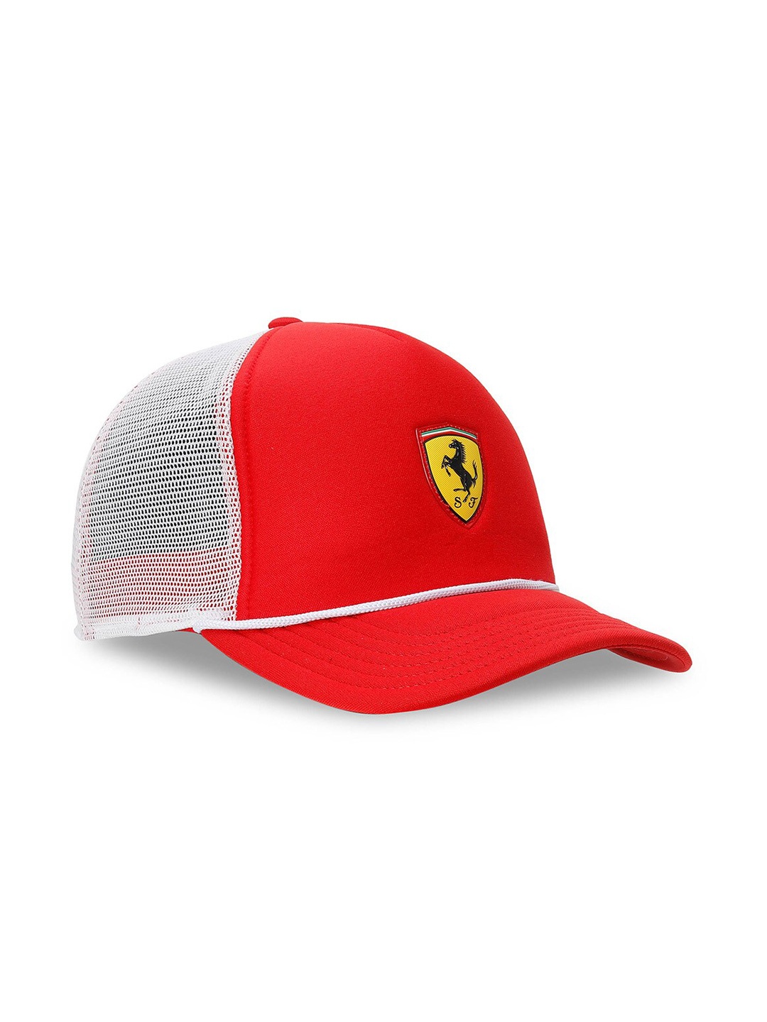 

Puma Unisex Scuderia Ferrari Race Trucker Baseball Cap, Red