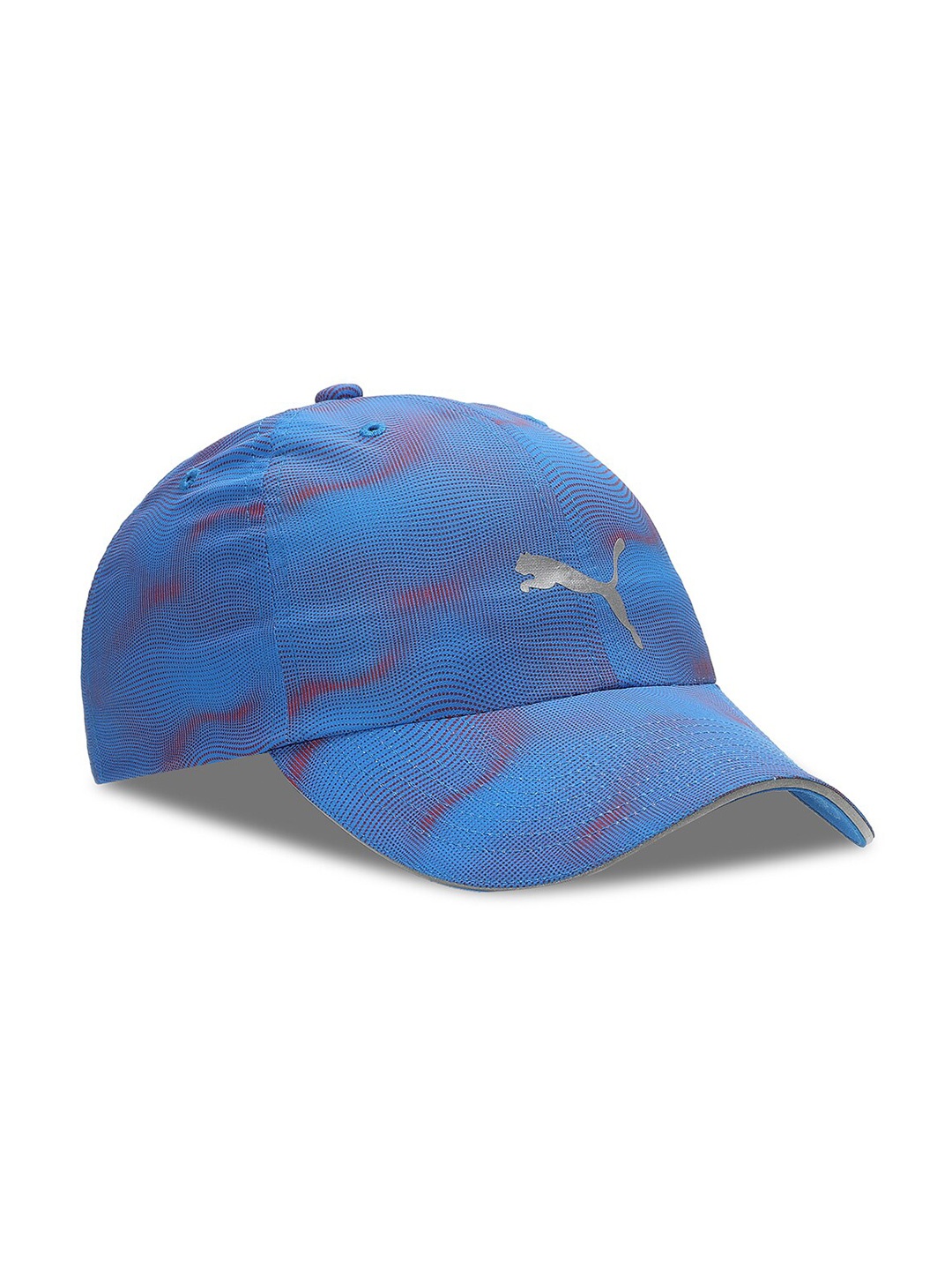 

Puma Unisex Printed Running Caps, Blue