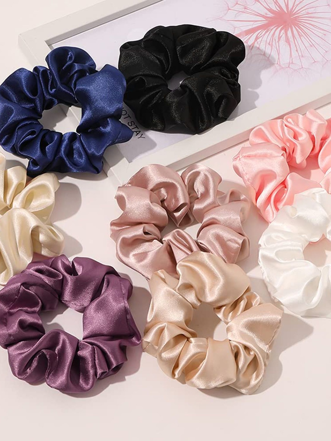 DN Creation Women Set of 24 Assorted Ponytail Holders