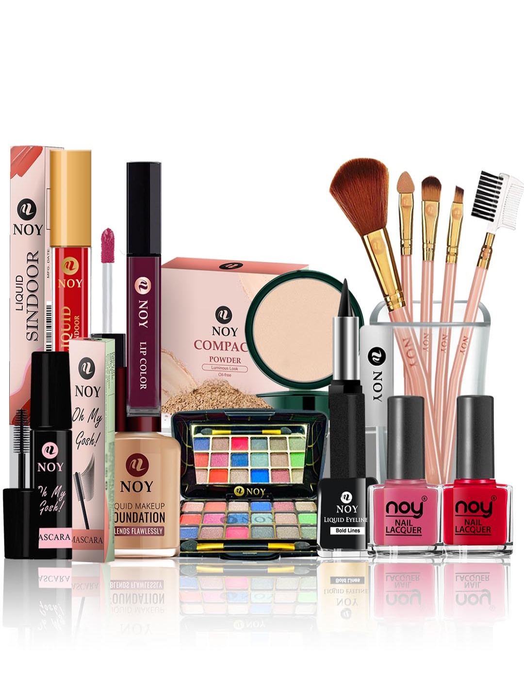 

NOY 15Pcs Divine Makeup Combo - No. 229, Burgundy
