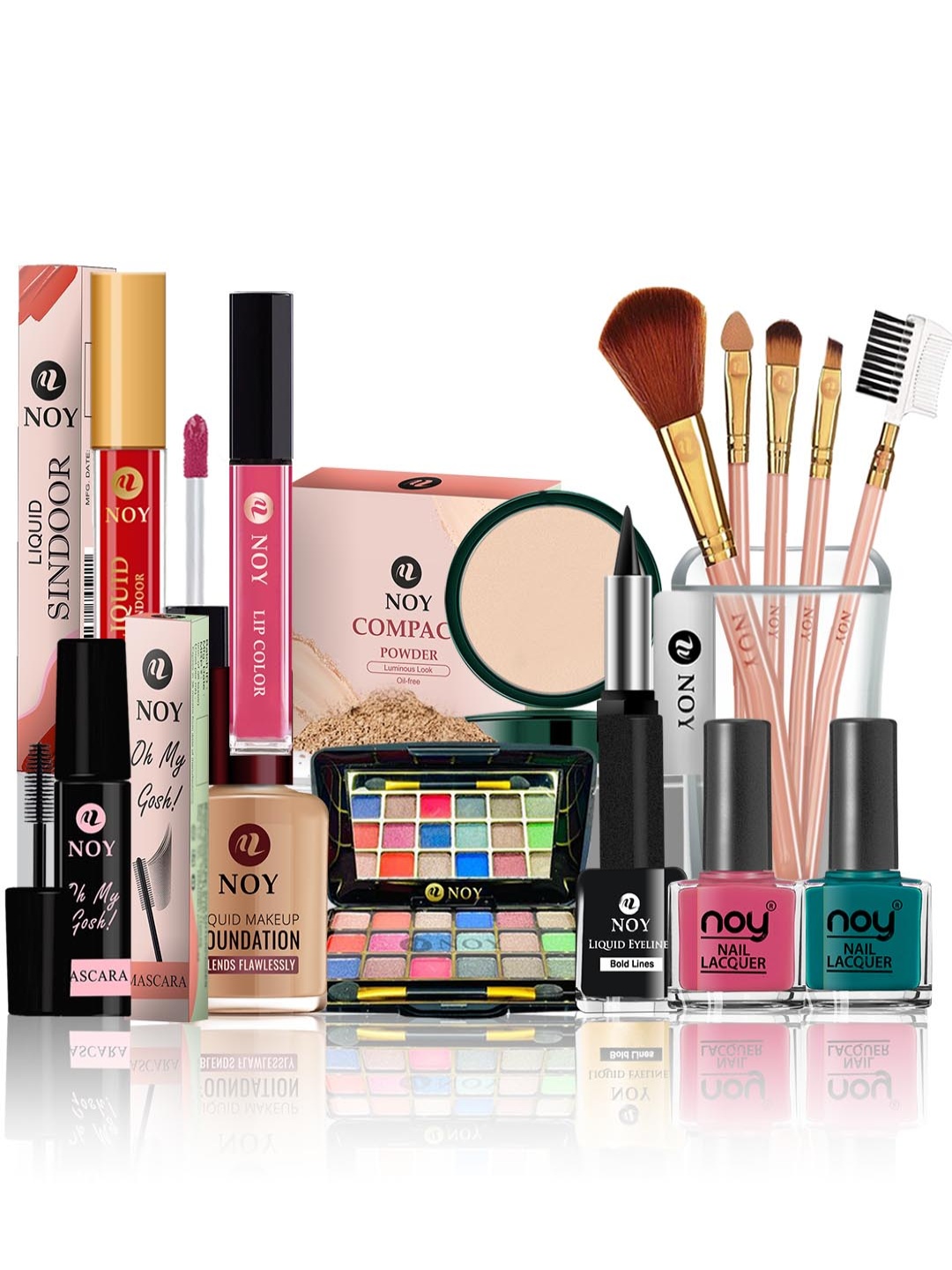 

NOY 15Pcs Luxe Makeup Combo - No. 190, Peach