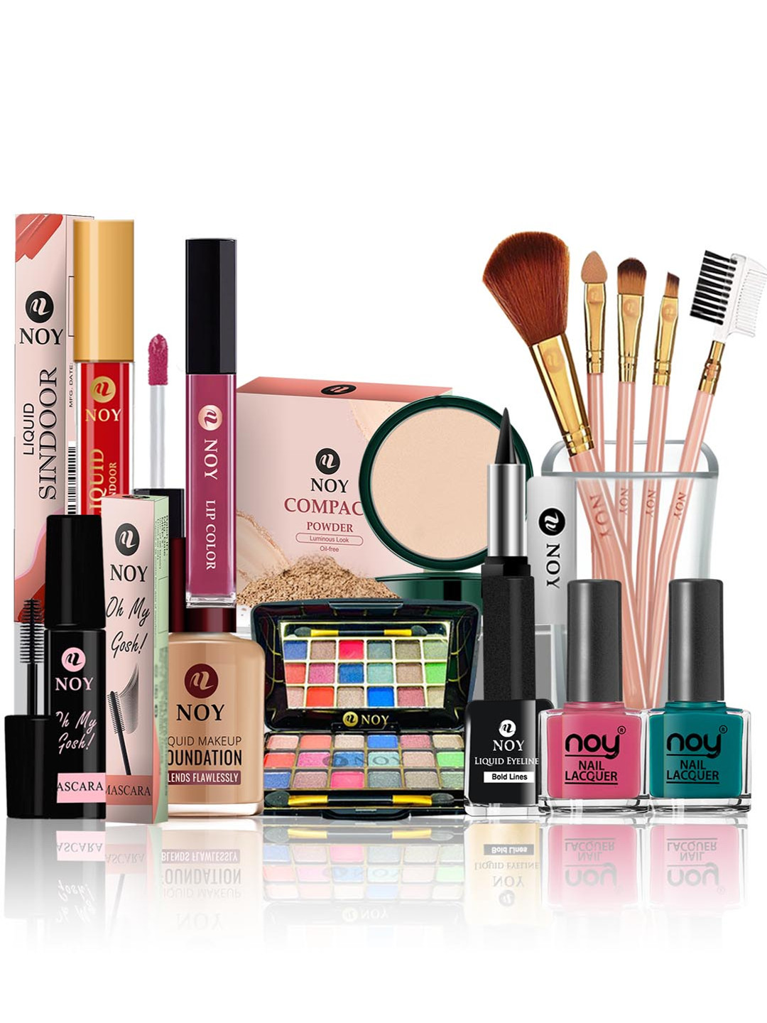 

NOY Set Of 15 Makeup Gift Set, Purple