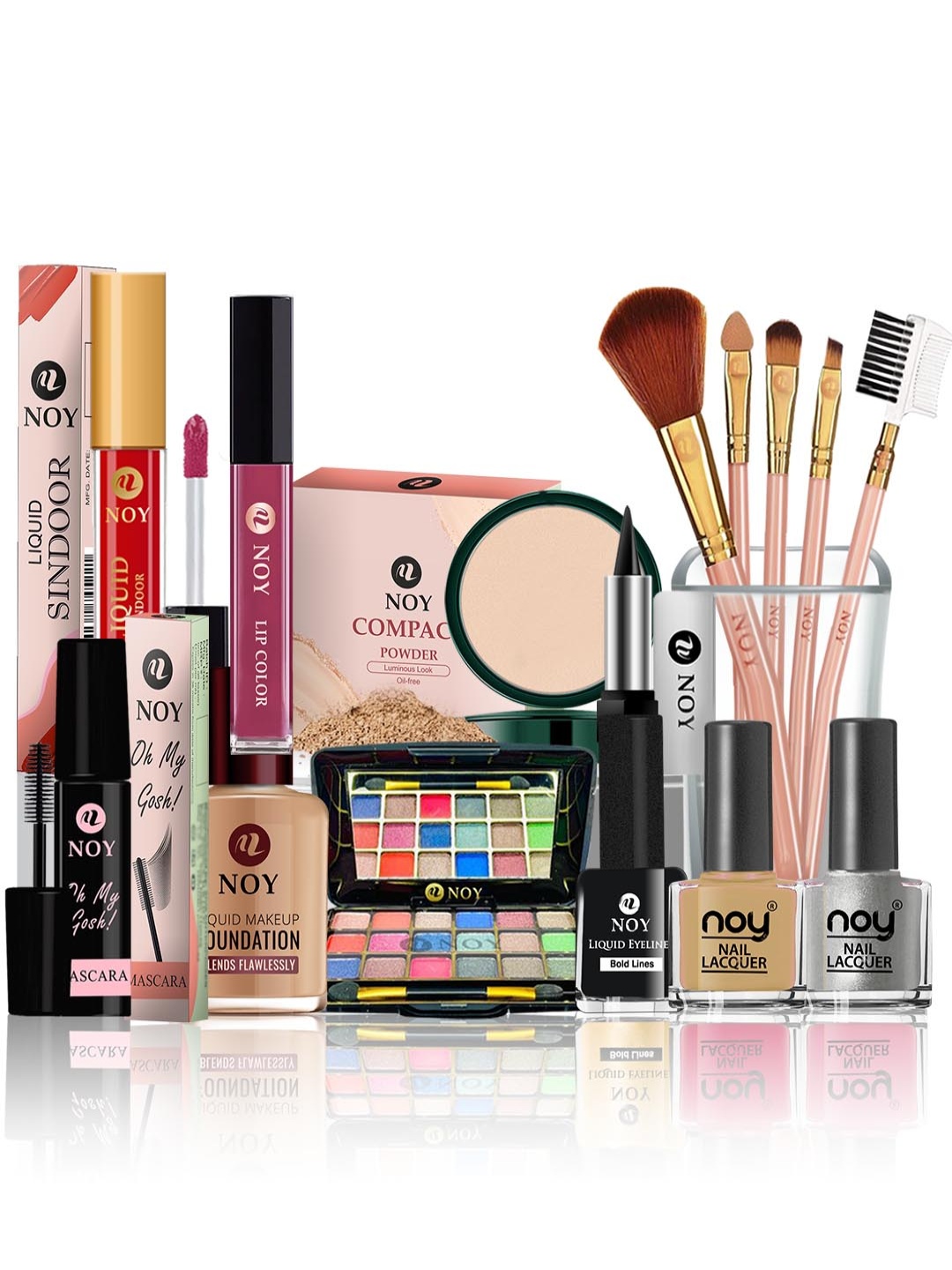

NOY Set Of 15 Makeup Gift Set, Purple