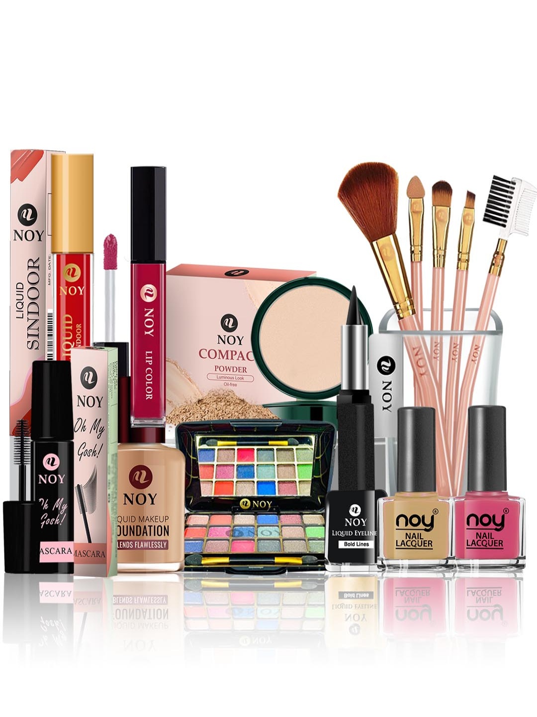 

NOY Pack Of 15 Makeup Gift Set - 103, Pink